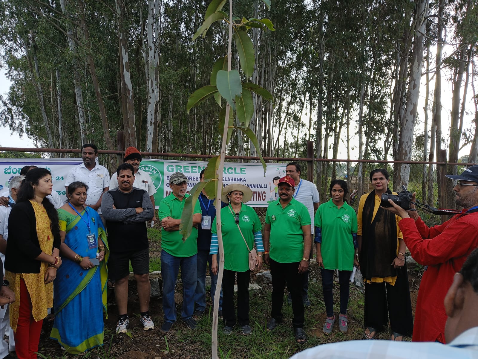 Green circle launches 1000 trees project in Bangalore!